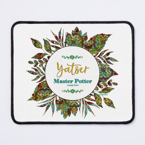 Item preview, NAMES OF GOD YATSER - MASTER POTTER designed and sold by SherryWyneArt.