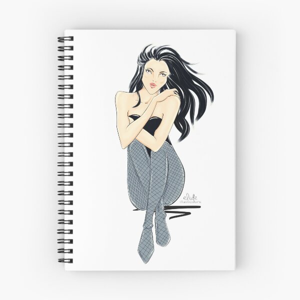 Aperçu de l'œuvre brune pin-up collant créée et vendue par eligart.