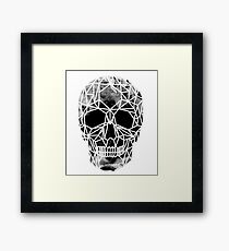 Crystal Skull Infrared Framed Print