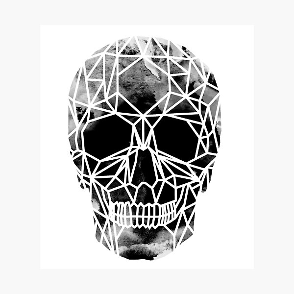 Crystal Skull Infrared Photographic Print