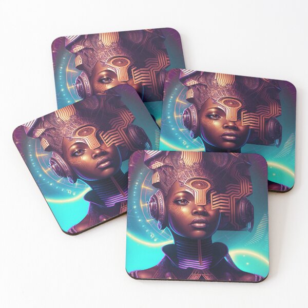 Item preview, Afrofuturism designed and sold by MidJourneymen.