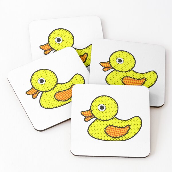 Item preview, Yellow Spotty Duck designed and sold by OddDuckCreation.