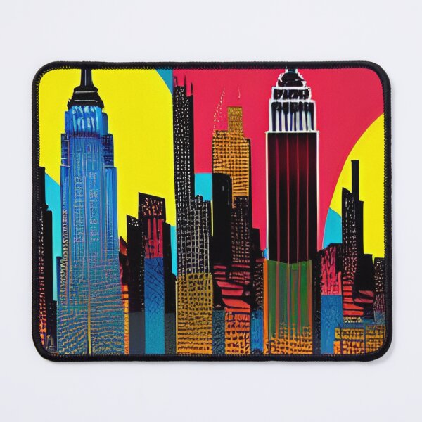 Item preview, new york skyline in mural style designed and sold by I-A-Troy.