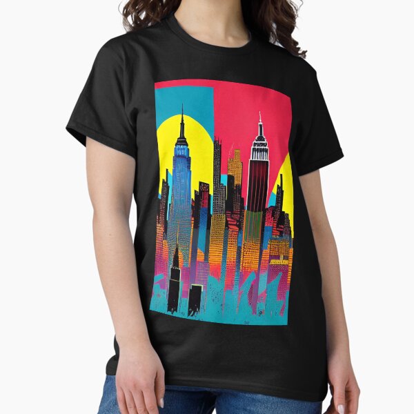 Item preview, new york skyline in mural style designed and sold by I-A-Troy.