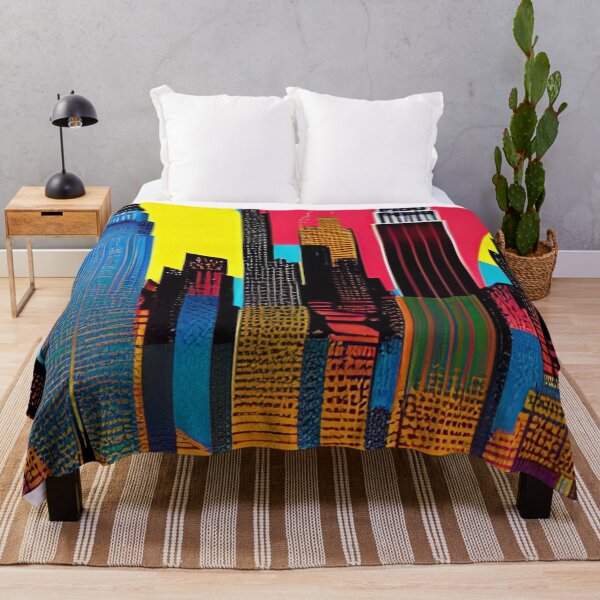 Item preview, new york skyline in mural style designed and sold by I-A-Troy.