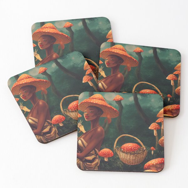Item preview, Mushroom Forager designed and sold by MoonhartDesigns.