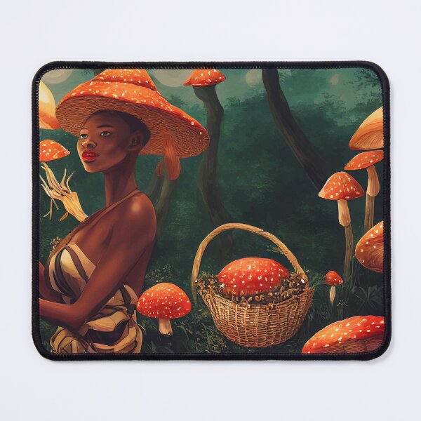 Item preview, Mushroom Forager designed and sold by MoonhartDesigns.