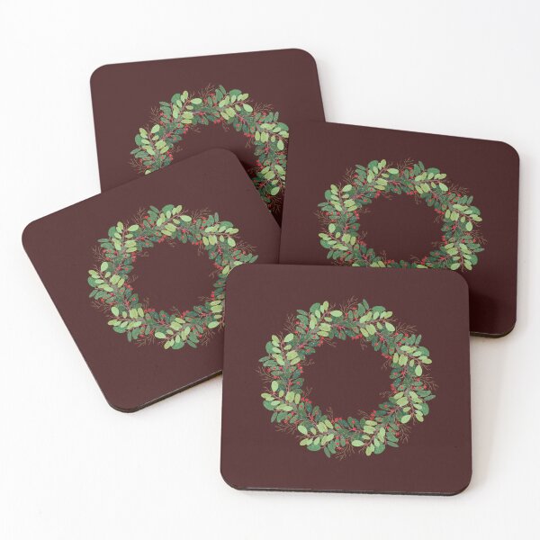 Item preview, flocked magnolia wreath designed and sold by Gineliz-molina.