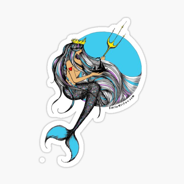 Neptune's Daughter Sticker