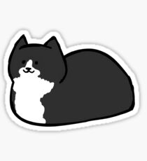 Tuxedo Cat Loaf Sticker