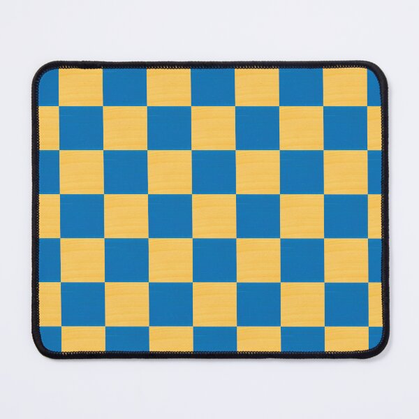 Item preview, Yellow & Blue Checkerboard designed and sold by PSCSCo.