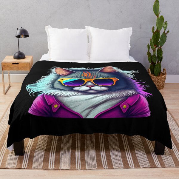 Item preview, Summer vibes cat designed and sold by AnimalArtPhotos.