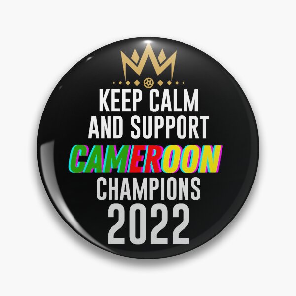 Item preview, Keep calm and support Cameroon | Cameroon soccer team 2022 champions | Cameroon soccer team qatar designed and sold by wear4gamers.