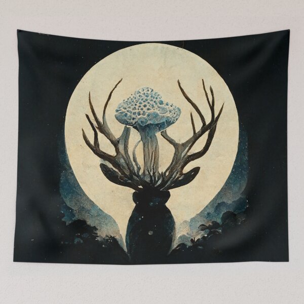 Item preview, Fungal Moon  designed and sold by MoonhartDesigns.