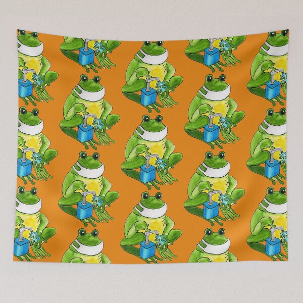 Item preview, clean frog designed and sold by JoJoFavro.