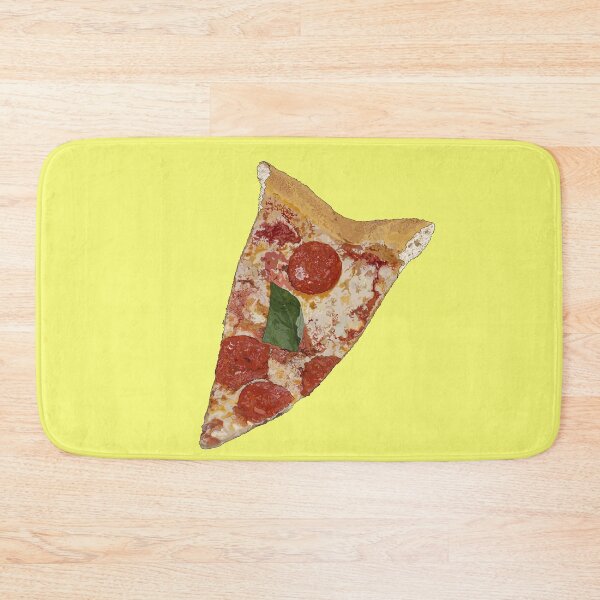 Item preview, Pepperoni pizza with basil designed and sold by m-yoga-store.