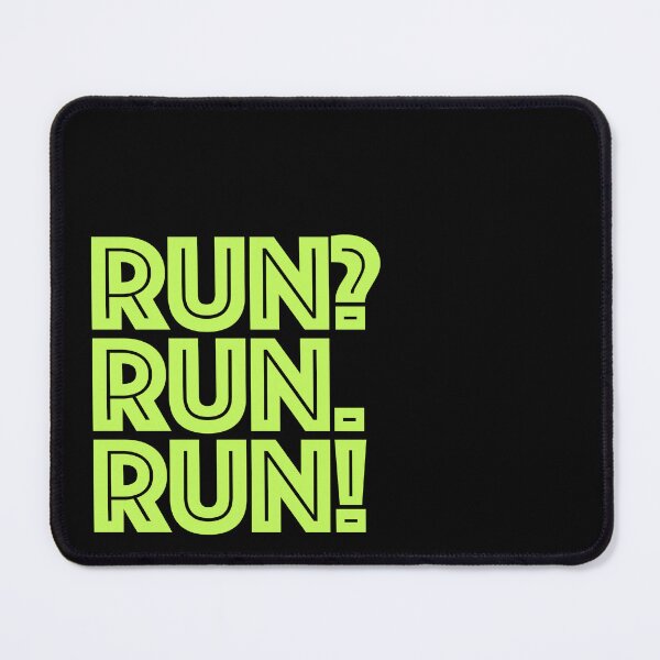 Item preview, Run? Run. Run! Yellow designed and sold by ManoTV.