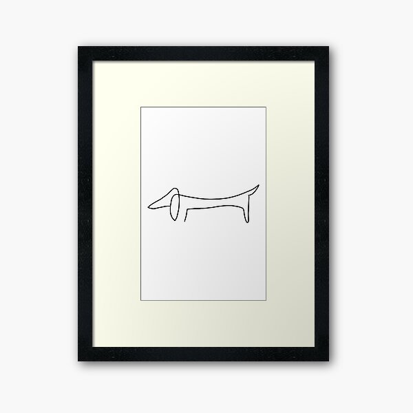 Artikel-Vorschau von Minimalistische Dackelzeichnung, designt und verkauft von Andy Cunningham Designs.