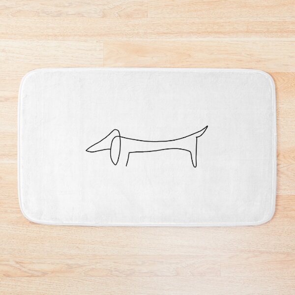Item preview, Minimalistic Dachshund Drawing designed and sold by Andy Cunningham Designs.