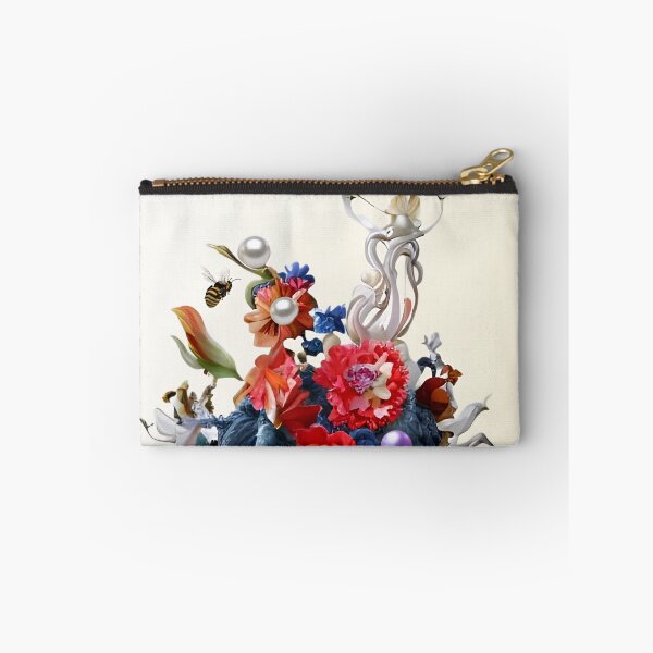 Item preview, Fleurs et abeilles: Part of the Abstract Blossoms Collection 2022. designed and sold by CherNikDesigns.