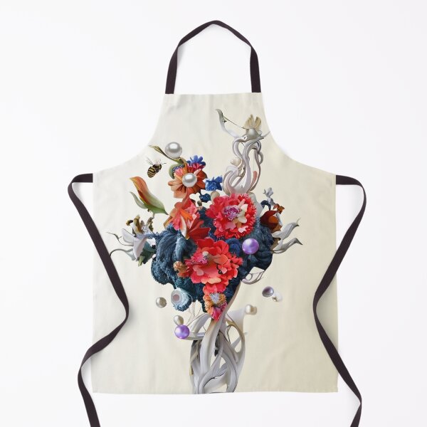 Item preview, Fleurs et abeilles: Part of the Abstract Blossoms Collection 2022. designed and sold by CherNikDesigns.