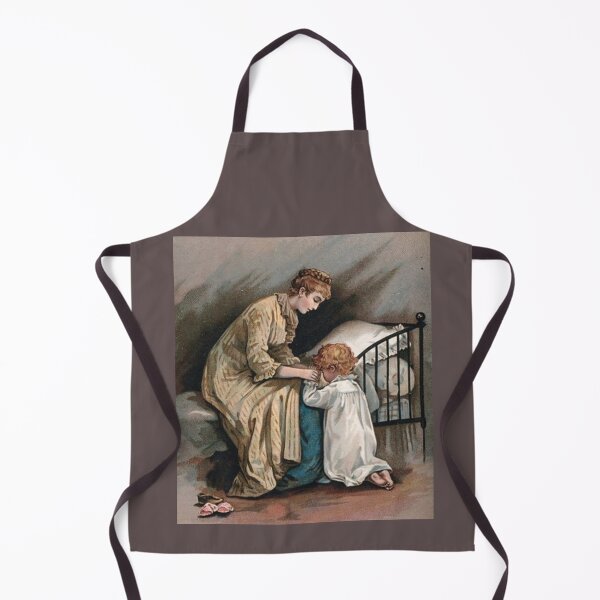 Item preview, Mother and child in prayer at bedtime designed and sold by LeJeuneGifts.