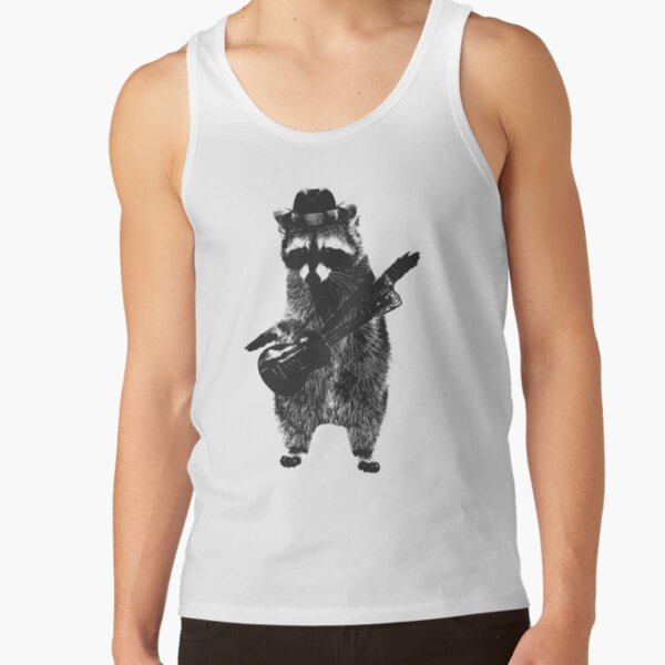 Item preview, Raccoon wielding ukulele designed and sold by autoboxdesign.