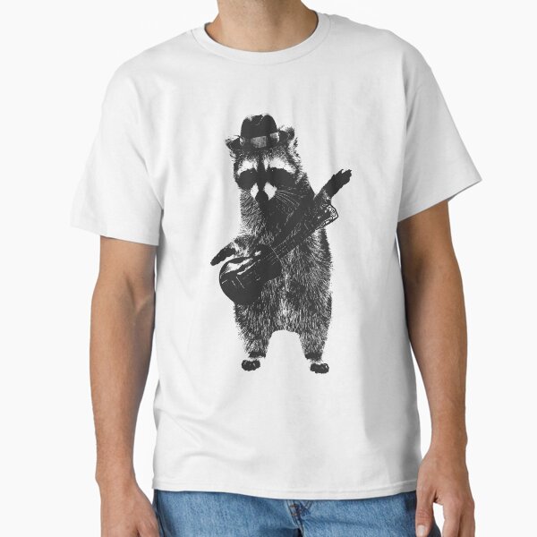 Item preview, Raccoon wielding ukulele designed and sold by autoboxdesign.