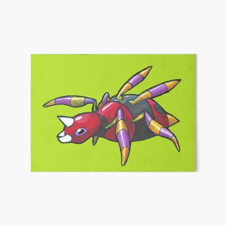 Pokemon Crystal Art Board Prints Redbubble
