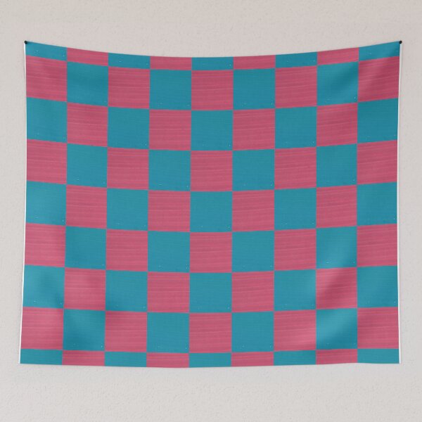 Item preview, Turquoise & Pink Checkerboard designed and sold by PSCSCo.