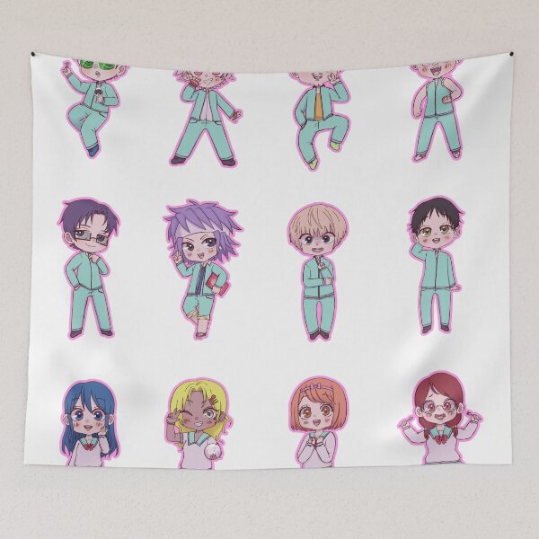 Item preview, Saiki K Cast  designed and sold by popipurin.