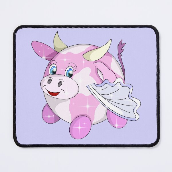 Item preview, pink flying cow designed and sold by BeingNow.
