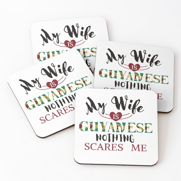 Item preview, My Wife Is Guyanese Nothing Scares Me designed and sold by Betsytiptoe.