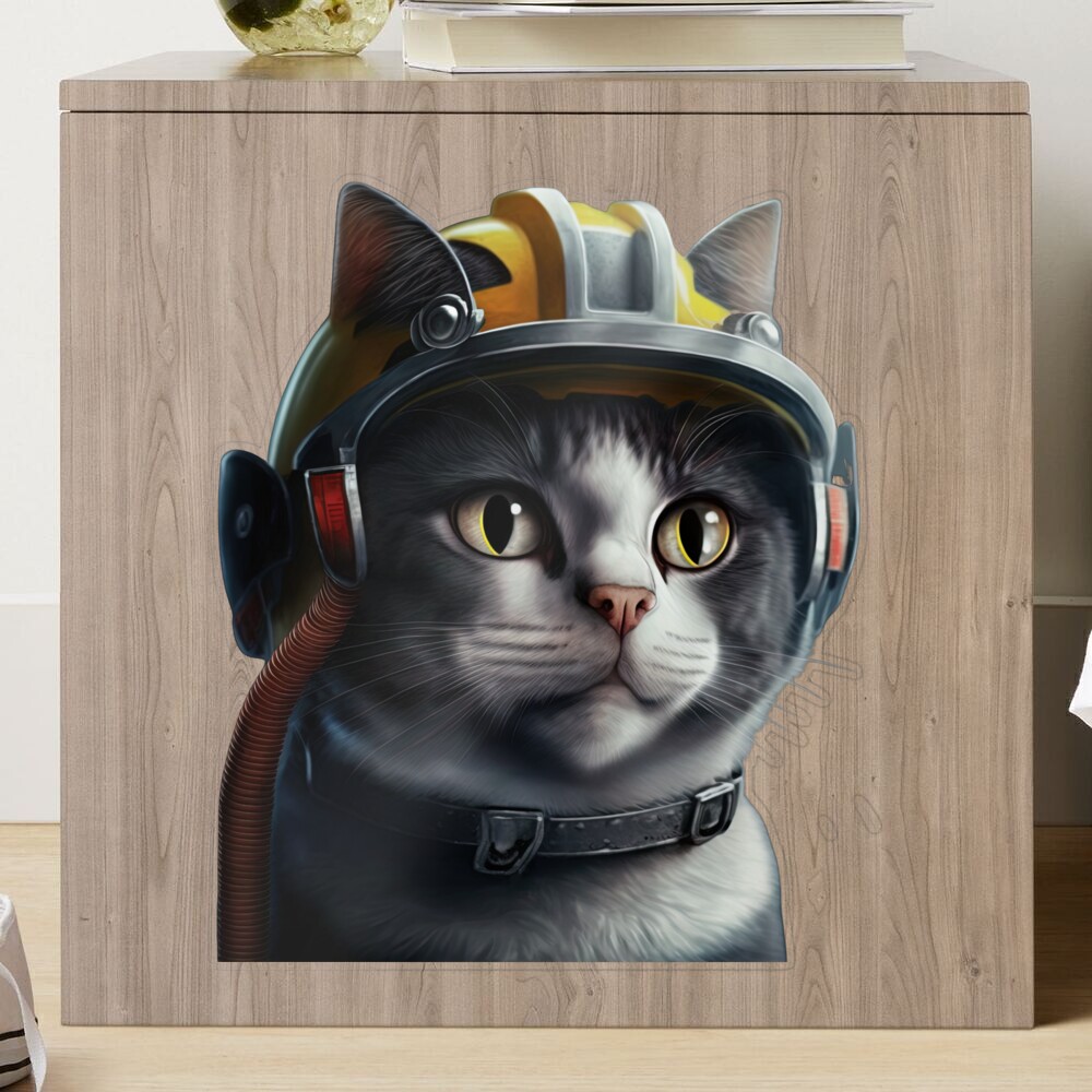 Officer police cat Sticker for Sale by AnimalArtPhotos