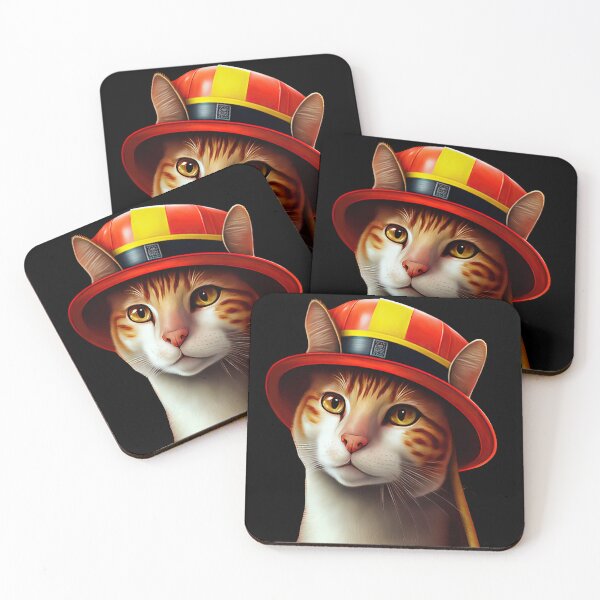 Item preview, Cat wearing hat designed and sold by AnimalArtPhotos.