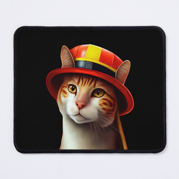Item preview, Cat wearing hat designed and sold by AnimalArtPhotos.