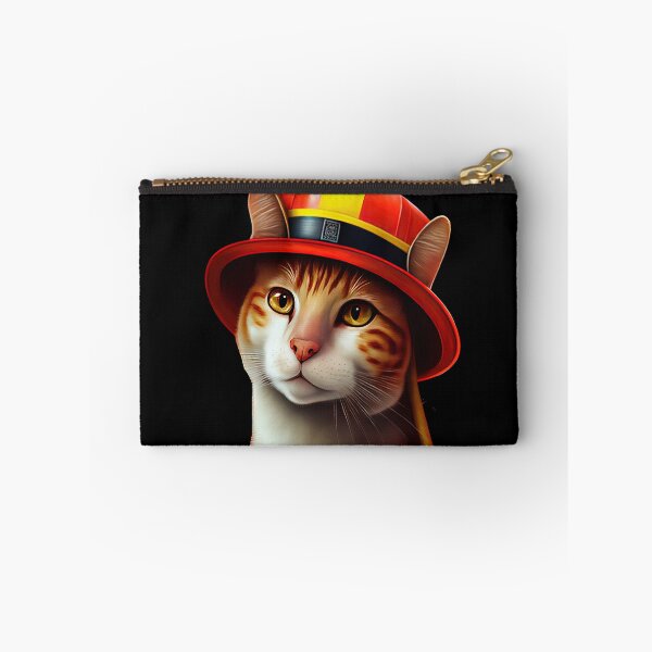 Item preview, Cat wearing hat designed and sold by AnimalArtPhotos.