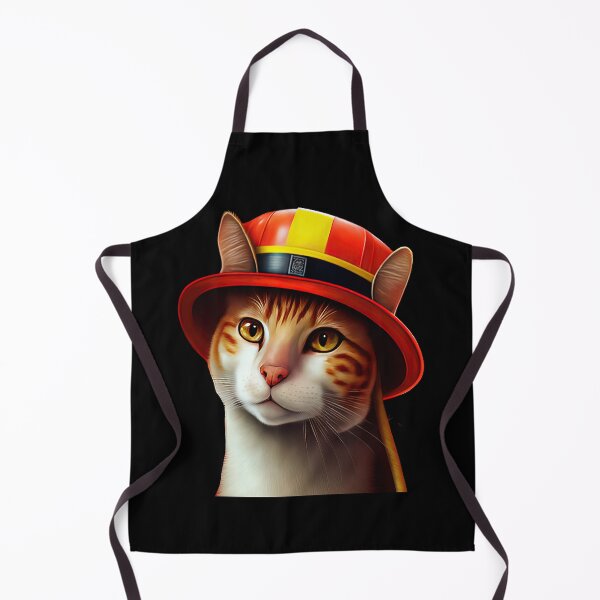 Item preview, Cat wearing hat designed and sold by AnimalArtPhotos.