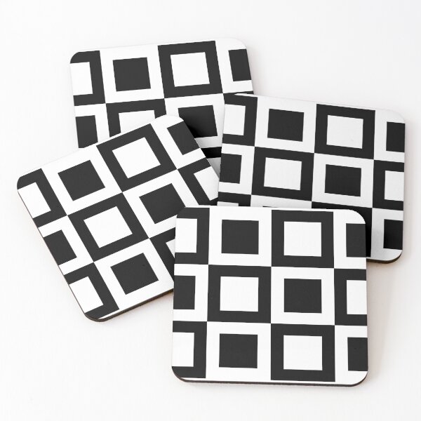 Item preview, Geometric Black and White Squares Design designed and sold by rosaliemillen.