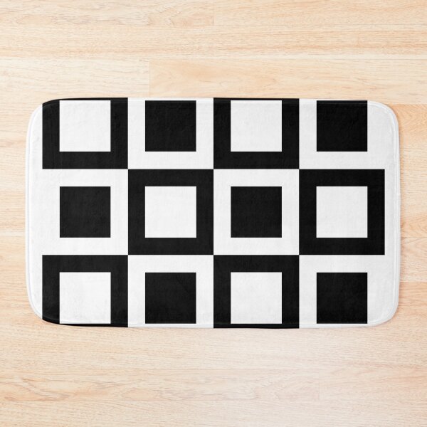 Item preview, Geometric Black and White Squares Design designed and sold by rosaliemillen.