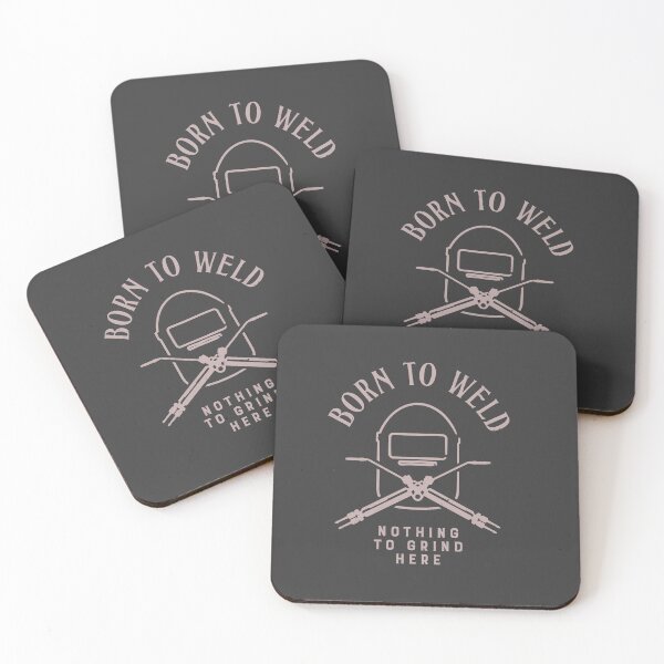 Item preview, Born to Weld Fun Vintage Logo for Professional  Welders (LIGHT) designed and sold by CRHPOD20.