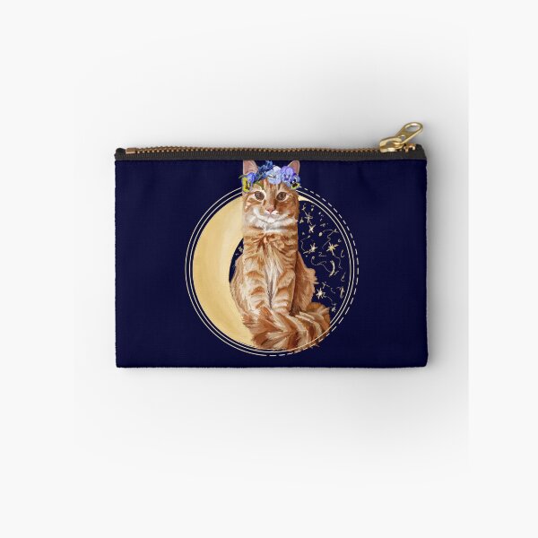 Item preview, Ginger Moon Cat designed and sold by DrawBotanical.
