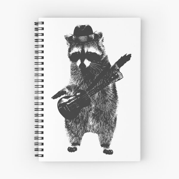 Item preview, Raccoon wielding ukulele designed and sold by autoboxdesign.