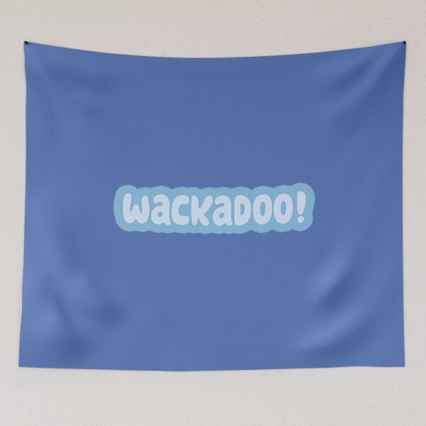 Item preview, Wackadoo! (blue) designed and sold by PatrickBurns.