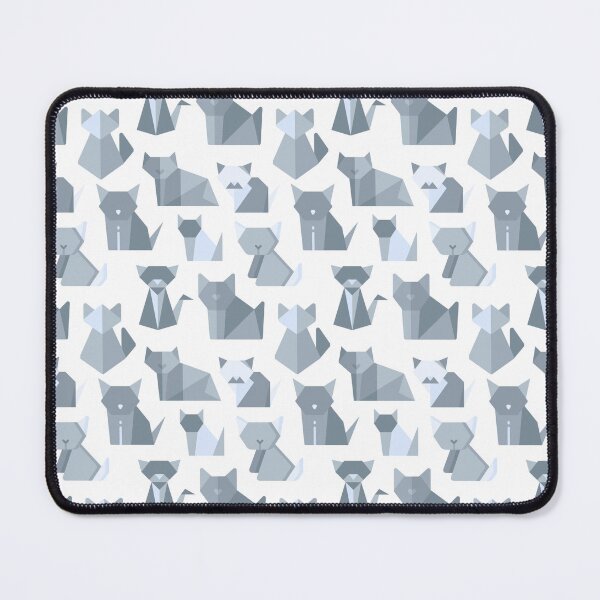 Item preview, Origami Cats - Flat Design in Shades of Gray designed and sold by Neitherworld-BJ.
