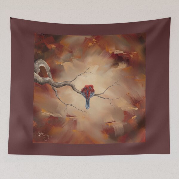 Item preview, Twin Flame, Black Summer designed and sold by BellasArtStudio.