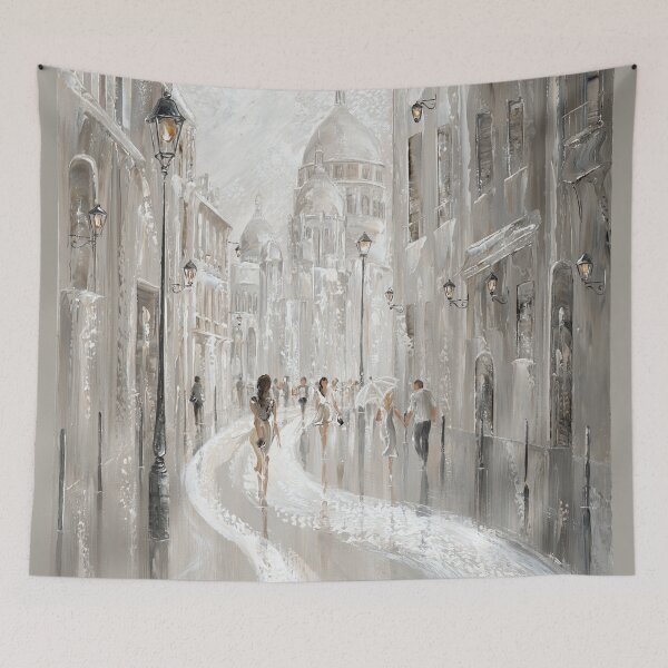 Item preview, Pathway to the Sacre Coeur, Montmatre designed and sold by BellasArtStudio.