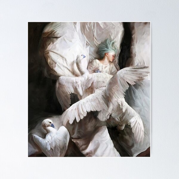 Item preview, The Swan Landing designed and sold by werth.