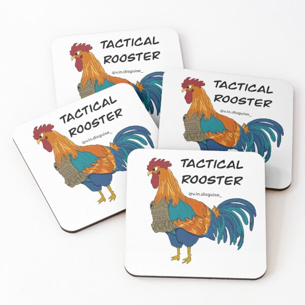 Item preview, Rooster tactical, army, milmemes, rooster, army animals designed and sold by VInDisguise.