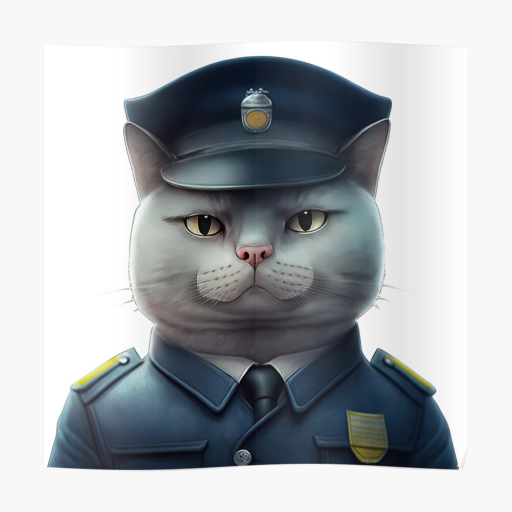 Cat Police Officer